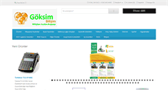 Desktop Screenshot of goksim.com